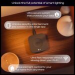 Philips Hue Starter Kit: Bridge Pro & 4 Retrofit Recessed Downlights 5/6-inch, White & Color Ambiance, Dimmable, Smart Light Hub,Works with Voice - Image 6