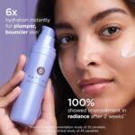 TATCHA The Dewy Serum | Hydrating Serum for Dry Skin | Smoother, Plumper & Dewy Skin with Hyaluronic Acid, Lactic Acid, and Squalane - Image 4