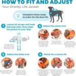Outward Hound Granby Splash Orange Dog Life Jacket, Large - Image 4