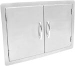 Stanbroil Outdoor Kitchen Stainless Steel Double Access Door, 30 Inches - Image 3