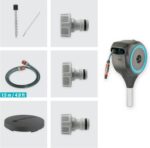 GARDENA Automatic Retractable Garden Hose Reel - 50 Feet - 360 Degree Swivel Outdoor Hose Reel with Metal Spike Base - Auto Retract - UV Resistant Housing - Easy Install No Tools Required - 18604 - Image 6