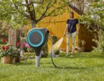GARDENA Automatic Retractable Garden Hose Reel - 50 Feet - 360 Degree Swivel Outdoor Hose Reel with Metal Spike Base - Auto Retract - UV Resistant Housing - Easy Install No Tools Required - 18604 - Image 10