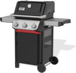 Weber Spirit E-310 Liquid Propane Gas Grill for Outdoor Cooking and BBQ, 3 Burners, Black – Porcelain-Enameled Cast-Iron Grates & Snap-Jet Ignition - Image 4