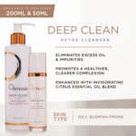 OSMOSIS DEEP CLEAN Detox Facial Cleanser, Face Wash with Coconut Oil for Oily, Acne Blemish-Prone Skin, Gently Removes Impurities - Image 3