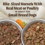 Merrick Lil’ Plates Grain Free Dinner Duos Soft Natural Wet Small Dog Food Variety Pack, Beef and Chicken - (Pack of 12) 3.5 lb. Tubs - Image 4