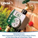 Orbit Programmable Digital Hose Watering Timer - 2 Outlet - Battery Powered - with LCD Screen - Built-in Rain Delay - Water-Resistant - 58910 - Image 4
