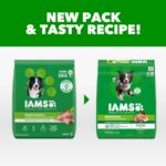 IAMS Proactive Health Adult Minichunks Premium Dry Dog Food, Adult Dog Food Dry Recipe, 30 lb. Bag - Image 3