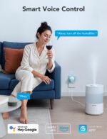 Govee Smart Plug, WiFi Plugs Work with Alexa & Google Assistant, Smart Outlet with Timer & Group Controller, WiFi Outlet for Home, No Hub Required, ETL & FCC Certified, 2.4G WiFi Only, 4 Pack - Image 3