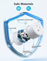 Govee Smart Plug, WiFi Plugs Work with Alexa & Google Assistant, Smart Outlet with Timer & Group Controller, WiFi Outlet for Home, No Hub Required, ETL & FCC Certified, 2.4G WiFi Only, 4 Pack - Image 5