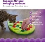 Catstages Nina Ottosson Buggin’ Out Puzzle & Play Cat Puzzle Feeder – Interactive Treat Game for Indoor Cats, Level 2 Slow Feeder Enrichment Toy, 13.9" x 11.5" - Image 5
