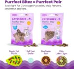 Catstages Nina Ottosson Buggin’ Out Puzzle & Play Cat Puzzle Feeder – Interactive Treat Game for Indoor Cats, Level 2 Slow Feeder Enrichment Toy, 13.9" x 11.5" - Image 7