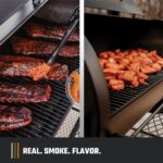 Oklahoma Joe's Longhorn Offset Charcoal Smoker and Grill with 1060 sq. in. Cooking Area in Black - Image 7