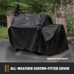 Oklahoma Joe's Longhorn Offset Charcoal Smoker and Grill with 1060 sq. in. Cooking Area in Black - Image 9