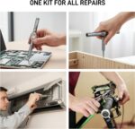 42 in 1 Magnetic Ratchet Screwdriver Set, T Handle Ratchet Screwdriver with S2 Steel Bits & Storage Case, Screwdriver Set for Electronics, Bicycle, Furniture, Home DIY - Image 8