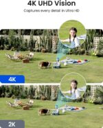 REOLINK Argus 4 Pro 4K Solar Camera Outdoor Wireless, 180° Dual-Lens 8MP Camera for Home Security, ColorX Night Vision, Smart People/Vehicle/Animal Detection, No Subscription, Local Storage - Image 4