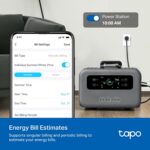 TP-Link Tapo Smart Plug Mini, Matter Compatible, Compatible with Alexa, Google Home & Samsung SmartThings, Energy Monitoring, 15A, UL Certified, 2.4G Wi-Fi Only, Tapo P110M(2-Pack) - Image 6