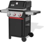 Weber Spirit E-325 Liquid Propane Gas Grill for Outdoor Cooking and BBQ, 3 Burners and 2 Boost Burners, Black – Porcelain-Enameled Cast-Iron Grates, Sear Zone - Image 4