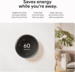 Google Nest Learning Thermostat (4th gen) + Nest Temperature Sensor (2nd gen) - Obsidian - Image 5