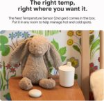 Google Nest Learning Thermostat (4th gen) + Nest Temperature Sensor (2nd gen) - Obsidian - Image 8