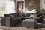 EASE MOOSE Oversized Sectional Modular Sofa,v Shape Sectional Couch with Ottoman,Deep Seat Cloud Couch for Living Room，Removable Cover - Image 5