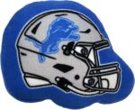 Best Plush CAT Toy - NFL Detroit Lions Complete Set of 3 piece Cat Toys Filled with Fresh Catnip. Includes: 1 Helmet Cat Toy, 1 Football Cat Toy with Feathers & 1 Beer Bottle. Beautiful Team Logos - Image 3