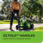 Greenworks 80V 21" Cordless Push Lawn Mower – Brushless Motor, LED Lights, 4.0Ah Battery & Rapid Charger (75+ Compatible Tools) - Image 9