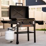 Blackstone 2287 Original 28” Omnivore Griddle with X-Braced Hood, Powder Coated Steel, Black - Image 5