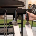 Blackstone 2287 Original 28” Omnivore Griddle with X-Braced Hood, Powder Coated Steel, Black - Image 7