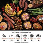 Blackstone 2287 Original 28” Omnivore Griddle with X-Braced Hood, Powder Coated Steel, Black - Image 8