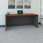 Bush Business Furniture Series C 72W x 30D Office Desk in Hansen Cherry - Image 3