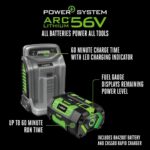 EGO POWER+ Electric Lawn Mower, Self-Propelled Cordless with Select Cut and Touch Drive, Includes 56V 7.5Ah Battery and Rapid Charger – LM2135SP - Image 7