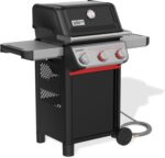Weber Spirit E-325 Natural Gas Grill for Outdoor Cooking and BBQ, 3 Boost Burners, Black – Porcelain-Enameled Cast-Iron Grates, Sear Zone - Image 3