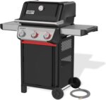 Weber Spirit E-325 Natural Gas Grill for Outdoor Cooking and BBQ, 3 Boost Burners, Black – Porcelain-Enameled Cast-Iron Grates, Sear Zone - Image 4