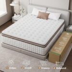 Queen Mattress,12 Inch Hybrid Queen Size Mattresses in a Box,Memory Foam & Pocket Spring,Medium Firm for Pressure Relief,Motion Isolation,Fiberglass Free,CertiPUR-US,80" Lx 60" W - Image 9