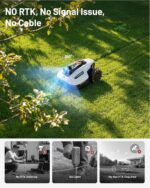 (2026 Upgrade) Mammotion YUKA mini 2 1000H Robotic Lawn Mower, for 0.25 Acre, 360° LiDAR + AI Vision, 45% Slope, DropMow, Smart Battery Management,Cutting Heights 2.0"-3.5" - Image 3