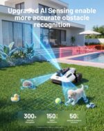 (2026 Upgrade) Mammotion YUKA mini 2 1000H Robotic Lawn Mower, for 0.25 Acre, 360° LiDAR + AI Vision, 45% Slope, DropMow, Smart Battery Management,Cutting Heights 2.0"-3.5" - Image 6