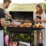 Royal Gourmet CC1830 28 Inch Barrel Charcoal Grill with Warming Rack, Outdoor BBQ Grill with 626 Sq. In. Grilling Space for Backyard, Patio and Parties, Black - Image 11