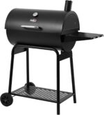 Royal Gourmet CC1830 28 Inch Barrel Charcoal Grill with Warming Rack, Outdoor BBQ Grill with 626 Sq. In. Grilling Space for Backyard, Patio and Parties, Black - Image 12