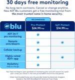 Security Starter Kit, DIY Home Alarm System with Door and Window Sensors, Motion Detector, Wireless Security for House and Apartment, Easy Install, ADT+ App Control - Image 8
