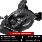 Honda HRN-BV 21-Inch Walk Behind Battery Powered Lawn Mower, Variable Speed Self Propelled Lawn Mower with 1.9 Bushel Capacity, Easy-Off Grass Bag, Clean Cuts in Thick and Tall Grass (HRN216YXBVKA4) - Image 6