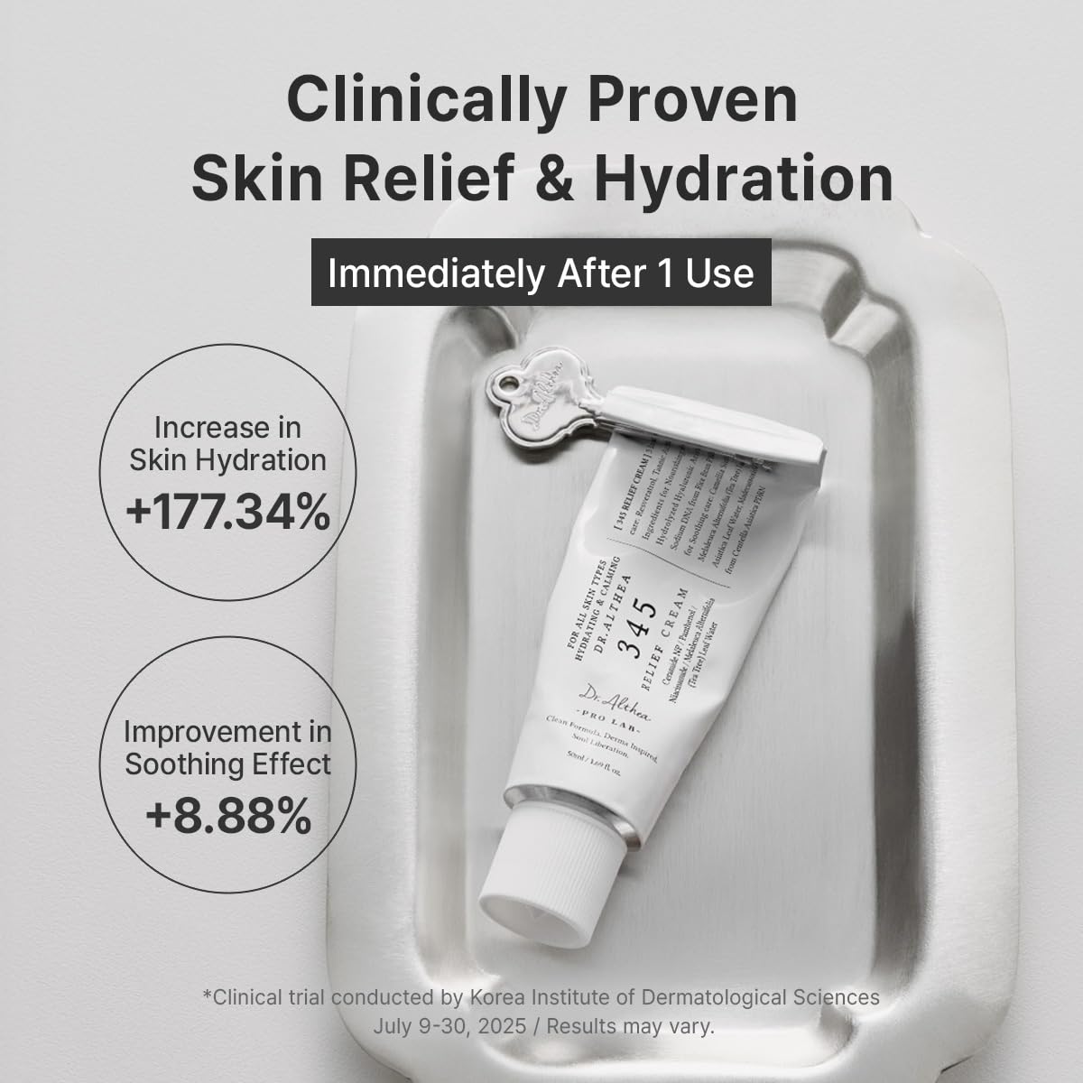 Dr.Althea 345 Relief Cream | Daily Face Moisturizer for Soothing Recovery and Blemish Care with PDRN & Niacinamide | Korean Vegan Skincare for All Skin Types, 1.69 Fl Oz (Ver.2 - Pack of 1) - Image 6