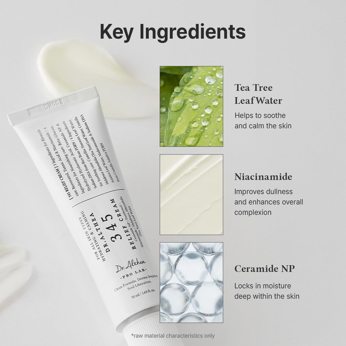 Dr.Althea 345 Relief Cream | Daily Face Moisturizer for Soothing Recovery and Blemish Care with PDRN & Niacinamide | Korean Vegan Skincare for All Skin Types, 1.69 Fl Oz (Ver.2 - Pack of 1) - Image 7