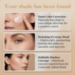 Color Changing Foundation for Mature Skin, New for 2026: A 2-in-1 hydrating, lightweight liquid foundation with a natural, cooling finish, suitable for all skin tones - Image 3