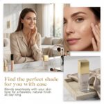 Color Changing Foundation for Mature Skin, New for 2026: A 2-in-1 hydrating, lightweight liquid foundation with a natural, cooling finish, suitable for all skin tones - Image 5