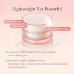Medicube Triple Collagen Cream - Hydrating & Firming Moisturizer with Hyaluronic Acid, Premium Elastin, Shea Butter - Wrinkle Care & Boosts Elasticity - Korean Skincare, 1.69 oz - Image 4