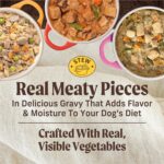 Merrick Grain Free Wet Dog Food, Premium Gluten Free Canned Variety Pack, Beef, Chicken and Turkey Recipes - (Pack of 12) 12.7 oz. Cans - Image 3