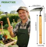 Japanese Weeding Sickle Very Sharp Edge Quick Work (Full Size) - Image 3
