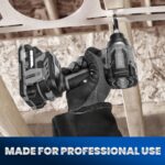 21V Brushless Cordless Driver, Compact and Light Weight, 230Nm Max Torque, 4000 IPM, 3200 RPM with LED Light, 2 Batteries 2000mAh, Charger, and Case Included - Image 7