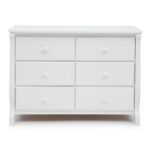 Delta Children Universal 6 Drawer Dresser with Interlocking Drawers - Greenguard Gold Certified, White - Image 10