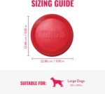 KONG Flyer - Durable Dog Toy for Outdoor Playtime - Natural Rubber Flying Disc, Dog Toy for Fetch - Safer Disc for Healthy Activity - for Medium/Large Dogs - Image 6